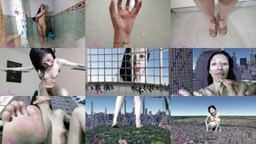 Magic Potion Turns me Into a Sexy Giantess, Size Change, Destruction and Goddess Awakening Full Movie 60min