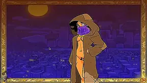 Hot Disney Princess Jasmine Sucks Dick in Sexy Anime Adventure