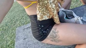 Ap&oacute_s a micareta na praia rolou mamadrive na volta