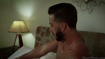 Freya Parker is a small titted brunette who likes to have casual sex with a friend