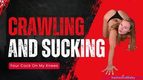 Crawling To You On My Knees And Sucking Your Cock