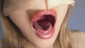 Mouth & Saliva Fetish – Tongue, Throat, and Collection