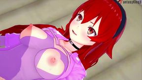 I help Eris train and I end up fucking her | Mushoku Sexsei 3 | Full 1Hr Movie on Sheer &amp_ PTRN: Fantasyking3