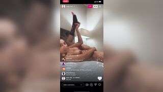 Instagram Live “gone Wild” Pt. two ( Comment Snapchats for More)