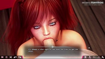 Double Homework | Hot 18yo redhead teen with a perfect sexy body sucks some dick in a public dressing room | My sexiest gameplay moments | Part #15