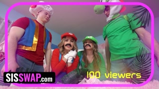 Cute Step Sisters Chanel Camryn &amp; Mazy Myers Need Their Step Brother's Cocks To Get Viral - SisSwap