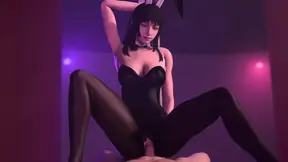 SFM Stripper Gentiana Riding A Big Cock