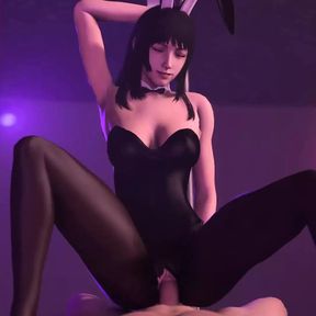 SFM Stripper Gentiana Riding A Big Cock