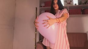 BLOW BALLOON LILA 12 pink