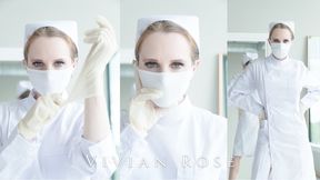 Vivian Rose Mask Fetish—Nurse Uniform