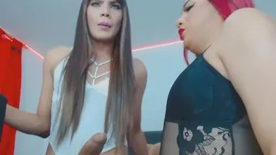 Shemale Friend Fucks Tranny