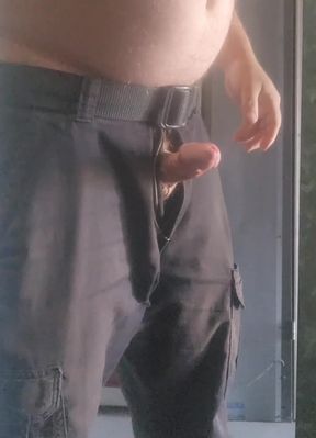 Enjoying the New Storage Unit.