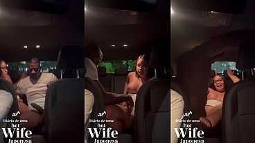 Corno Pediu pra MOTORISTA PIROCUDO FODER A ESPOSA SEM CAMISUNHA NO MEIO DA RUA