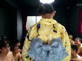 Imai Mayumi Gets Gangbanged Then Covered Fully In Semen Spray