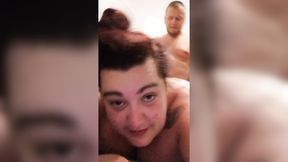 Big-Bodied Ex-Wife Gets Her Ass Fucked and Twat Creampied