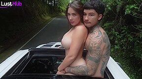 Blonde Sara, Danner Mendez And Sara Blonde - Colombiana Caliente Se Folla A Desconocido En Su Camioneta En Una Via Publica - Lusthub