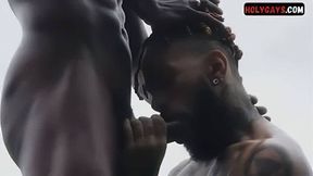 ebony gay couple sex