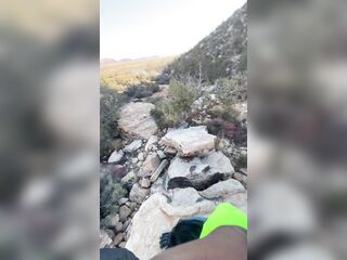 Baddie Lalin girl Sucks BBC At Red Alternative Mountain Las Vegas