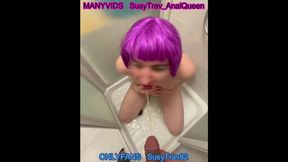 golden shower (pissed in mouth and all over my naked body)