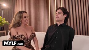 Thick MILF Richelle Ryan Breaks In A Brand New Stud And Takes His Young Cock