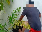 Pinay New Viral - Nagpakantot sa Bakuran ang Malibog Kong Tropa