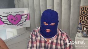 Stepmother fucks her stepson and husband at the same time