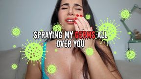 Spraying my germs all over you - Lalo Cortez and Vanessa