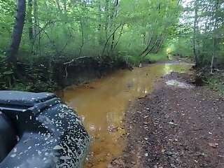 Public Creampie With A Kinky BBW MILF