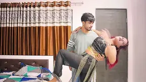 Indian stud bangs MILF at the hotel after dance bar