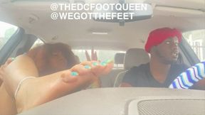 UBER MAN GETS A FOOTJOB VOL 7