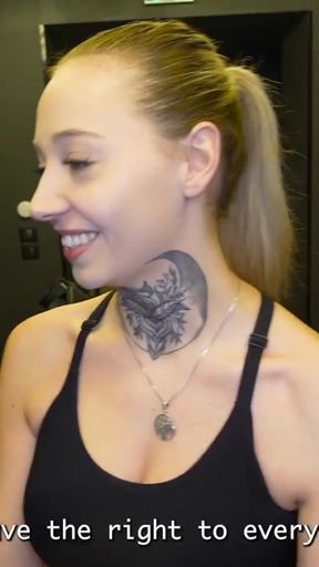 Rude French Blonde Apologized By Getting Pounded In Anal And DP Inside A Fitness Club !!!   Clip 1