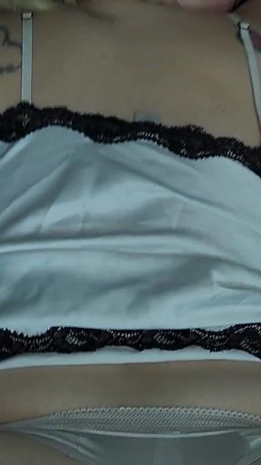 Silk Nightie Fuck in Thong - Mama_foxx94