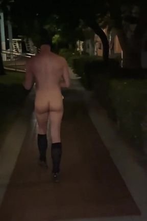 Locked Sub Walk of Shame