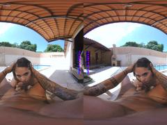 PURITYVR Perversions in public pool with Izadora