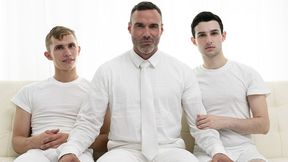 Elder Hult & Elder Call Seduce a Mature Mormon Stud