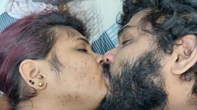 Hot Deep Lip Lock in Nude Romance