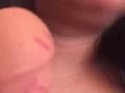 esposa mexicana se mete una vergota gruesa en la panocha