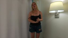 you were caught masturbating at school and now your stepmom has to deal with your hard cock pov