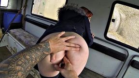 Tattooed farm girl pleases Policeman's big cock in every way imaginable