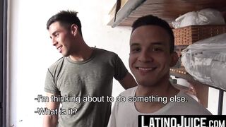 Latin cuties Franco and Jota uses their thick long tools to satisfy their horny bodie