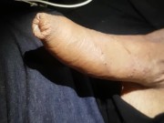 from soft cock to a hard boner (no cum)