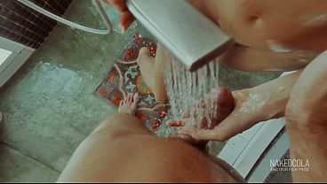 Clean stepbrother'_s cock and empty balls - 4K