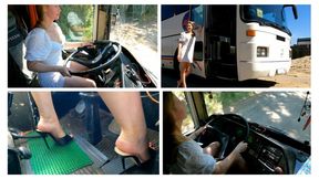EXCLUSIVE: Sexy Emily is driving Mercedes-Benz bus