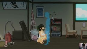 Japanese Step-stepsisters Are Fucked in a Freeuse Fantasy by Their Visiting Stepbro!!