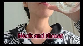 Neck and throat