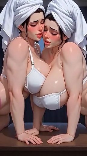 Babes Fresh Out the Shower (ai Generated)