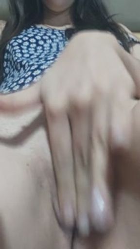 enjoying my fingers