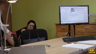 LOAN4K. Sexy girl is ready for anything to get the money that she needs