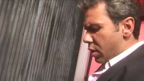 Slut screwed by a mature business man in a night club