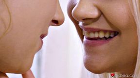 Cute blonde teens 69 and lick pussy